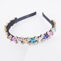 Fashion Diamond-studded Geometric Colorful Headband sku image 3