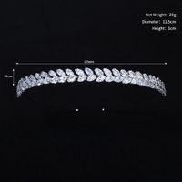 Einfaches Zirkon-stirnband Im Koreanischen Stil sku image 1