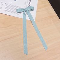 Korean Color Double-layer Ribbon Bow Hairpin sku image 5
