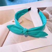 Fashion Candy Color Knotted Wide-brimmed Headband sku image 6