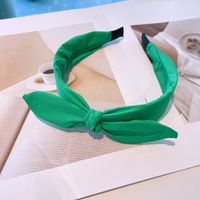 Fashion Candy Color Knotted Wide-brimmed Headband sku image 8