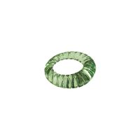 Korean Transparent Candy Color Geometric Resin Ring Wholesale sku image 47
