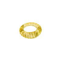 Korean Transparent Candy Color Geometric Resin Ring Wholesale sku image 48