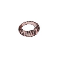 Korean Transparent Candy Color Geometric Resin Ring Wholesale sku image 51
