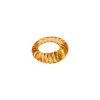 Korean Transparent Candy Color Geometric Resin Ring Wholesale sku image 52