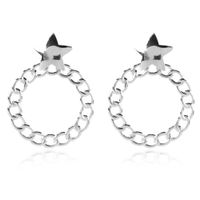 Fashion Alloy Geometric Round Earrings main image 1