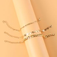 Ethnic Style Gold Heart-shaped Bracelet main image 4