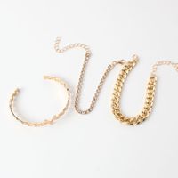 Retro Gold Multi-layer Chain Bracelet Wholesale main image 4