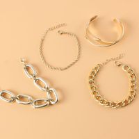 Simple Thread Smooth Mix And Match Twist Chain Bracelet main image 5