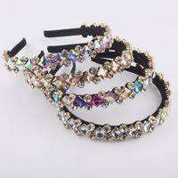 Fashion Diamond-studded Geometric Colorful Headband main image 2