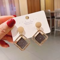 Irregular Simple Multi-layer Round Geometric Metal Earrings main image 4