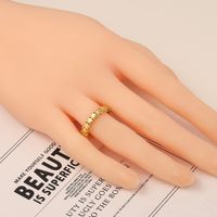Fashion Heart-shaped Five-pointed Star Copper Opening Ring main image 4