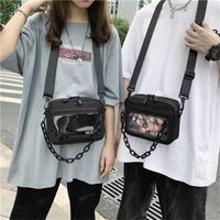 Nihaojewelry Wholesale Accessories Acrylic Chain Transparent Messenger Small Square Bag main image 1