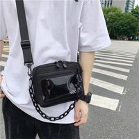 Nihaojewelry Wholesale Accessories Acrylic Chain Transparent Messenger Small Square Bag main image 5