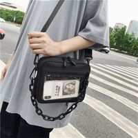 Nihaojewelry Wholesale Accessories Acrylic Chain Transparent Messenger Small Square Bag main image 4