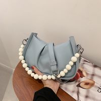 Wholesale Accessories Solid Color Pearl Chain Armpit Bag Nihaojewelry main image 1