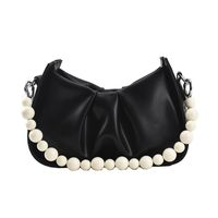Wholesale Accessories Solid Color Pearl Chain Armpit Bag Nihaojewelry main image 3