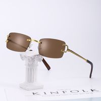 Fashion Square Frame Sunglasses Wholesale main image 1