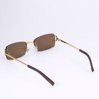 Fashion Square Frame Sunglasses Wholesale main image 4