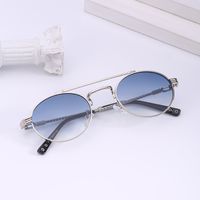 Retro Punk Style Small Ound Frame Sunglasses main image 6