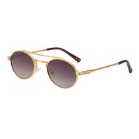 Retro Punk Style Small Ound Frame Sunglasses main image 3