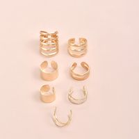 Fashion Personality Round Metal Ear Clip main image 2