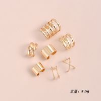 Fashion Personality Round Metal Ear Clip main image 3