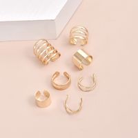 Fashion Personality Round Metal Ear Clip main image 4