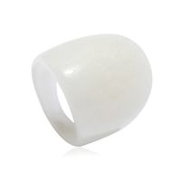 Retro Color Curved Acrylic Ring Wholesale main image 3