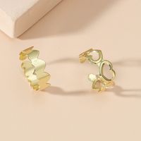 Fashion Metal Alloy Heart Hollow 2 Piece Set Foot Ring main image 3