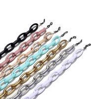 Simple Acrylic Multi-color Thick Glasses Chain Wholesale main image 1