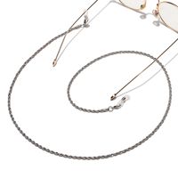 Simple Geometric Metal Twist Glasses Chain Wholesale main image 6