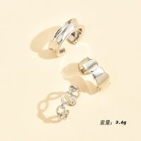 Fashion Simple Alloy Earrings 3-piece Set sku image 1