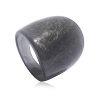 Retro Color Curved Acrylic Ring Wholesale sku image 5