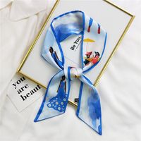 Fashion Silk Scarf Hair Tie sku image 15