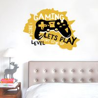 Fashion Game Handle Gaming Bedroom Porch Wall Stickers main image 4