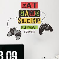 Fashion Game Handle Bedroom Porch Wall Stickers main image 2