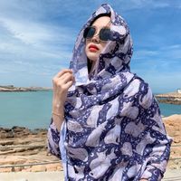 Fashion Silk Sunscreen Shawl Beach Scarf main image 3