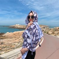 Fashion Silk Sunscreen Shawl Beach Scarf main image 4