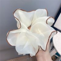 Korean Style Chiffon Contrast Color Hair Scrunchies sku image 5