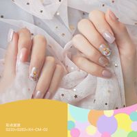 Simple 30 Pieces Of Wearable Nail Pieces main image 5