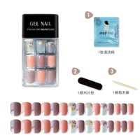 Simple 30 Pieces Of Wearable Nail Pieces main image 7