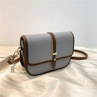 Retro Contrast Color Shoulder Messenger Handbags main image 1