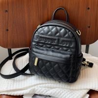 Fashion Leisure Embroidered Thread Lingge Backpack main image 4