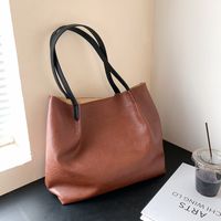 Fashion Simple Large-capacity Single Shoulder Tote Bag main image 1