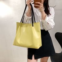 Fashion Simple Large-capacity Single Shoulder Tote Bag main image 6