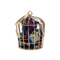 Korean Birdcage Shape Chain Shoulder Messenger Bag sku image 4