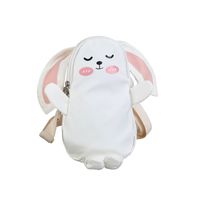 Cartoon Rabbit Wide Strap Shoulder Messenger Bag sku image 1