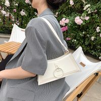 Simple Urban Fashion One-shoulder Underarm Handbag sku image 1