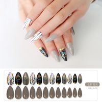 Fashion 24 Pieces Of Finished Nail Pieces sku image 1